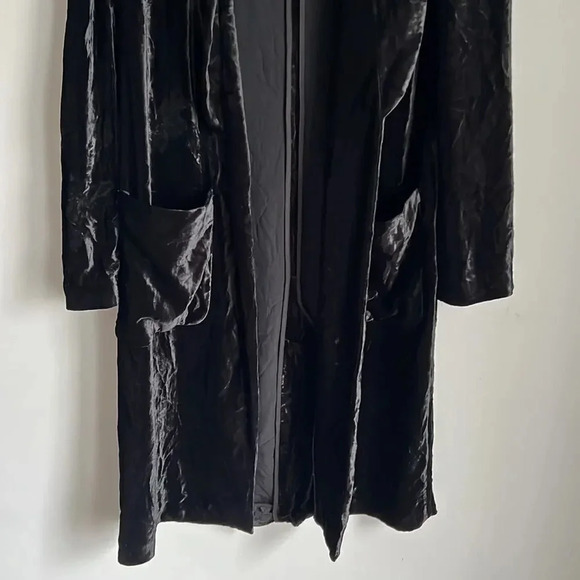 ALC VIRGIL VELVET SILK Cardigan JACKET - Picture 5 of 14